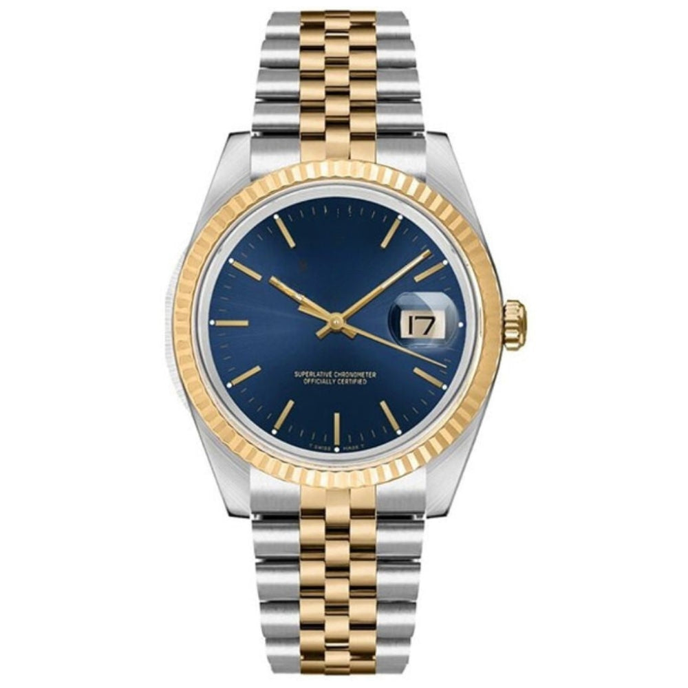 Datejust Blue Dial Gold & Steel 36mm
